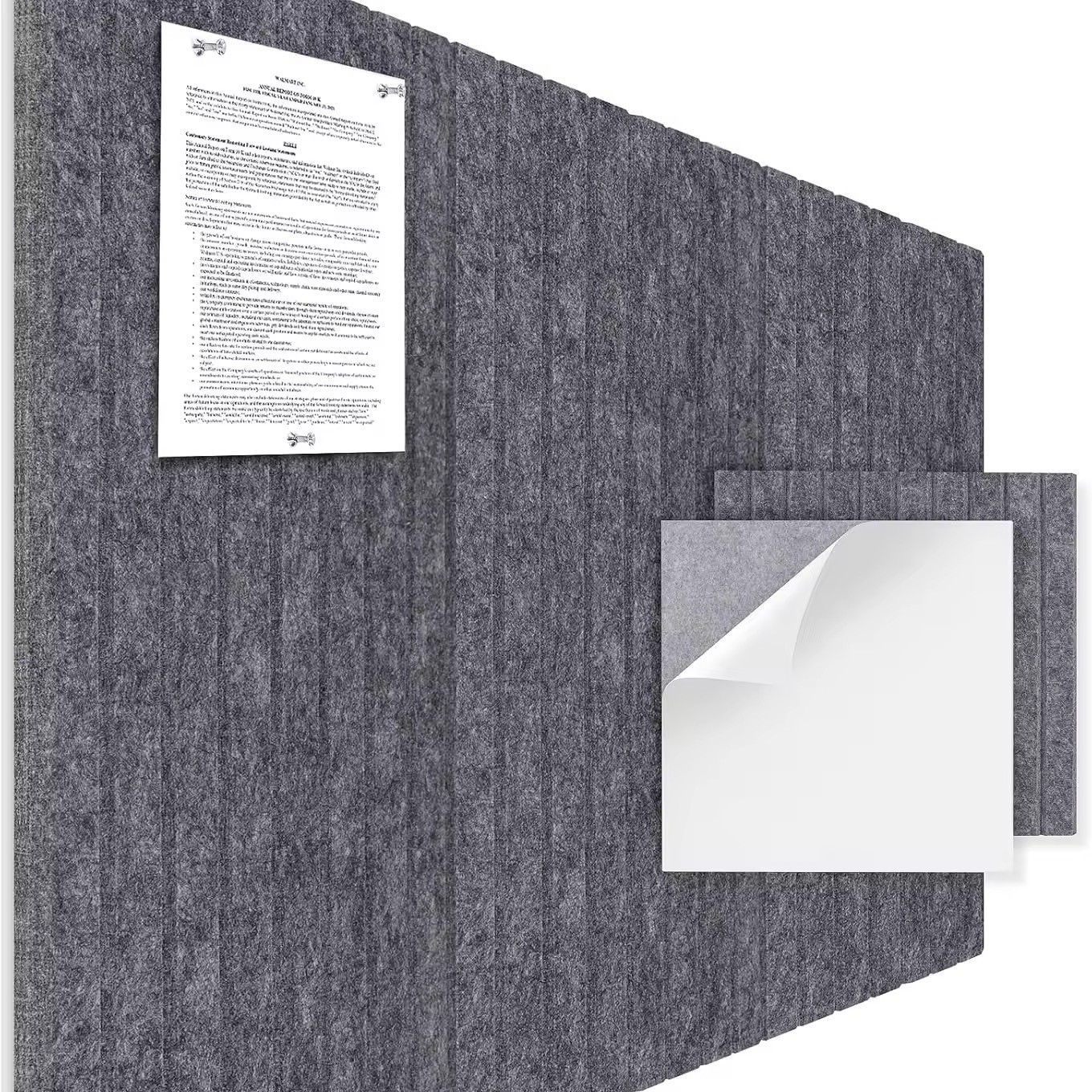 跨境专供竖条款聚酯纤维隔音板办公室影院琴房装饰聚酯纤维吸音板