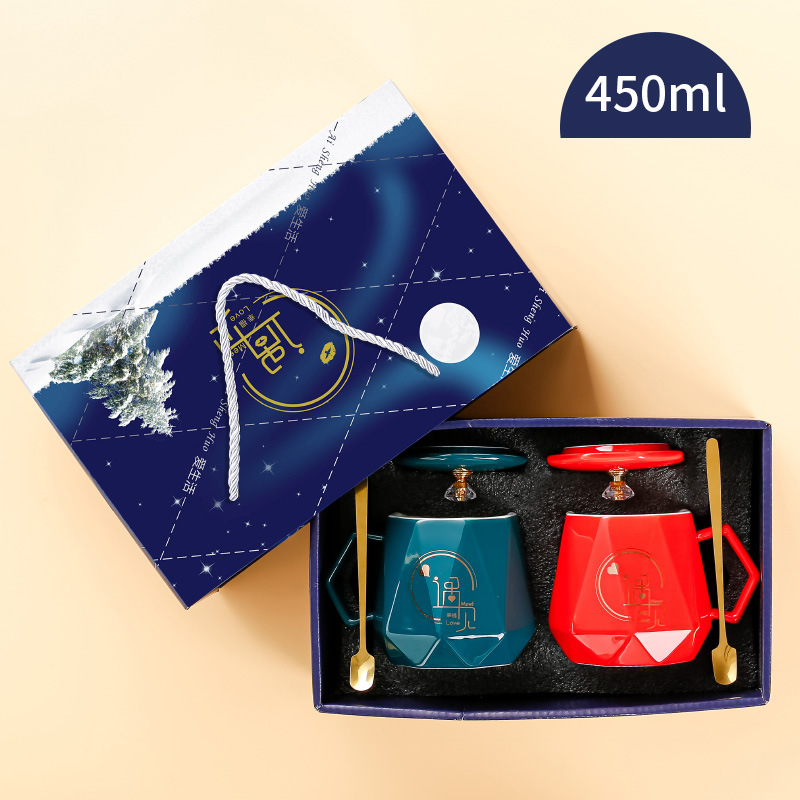 Taza de cerámica creativa, taza de oficina, taza de alto valor, taza de negocio, taza de marca de alta calidad, regalo de mano