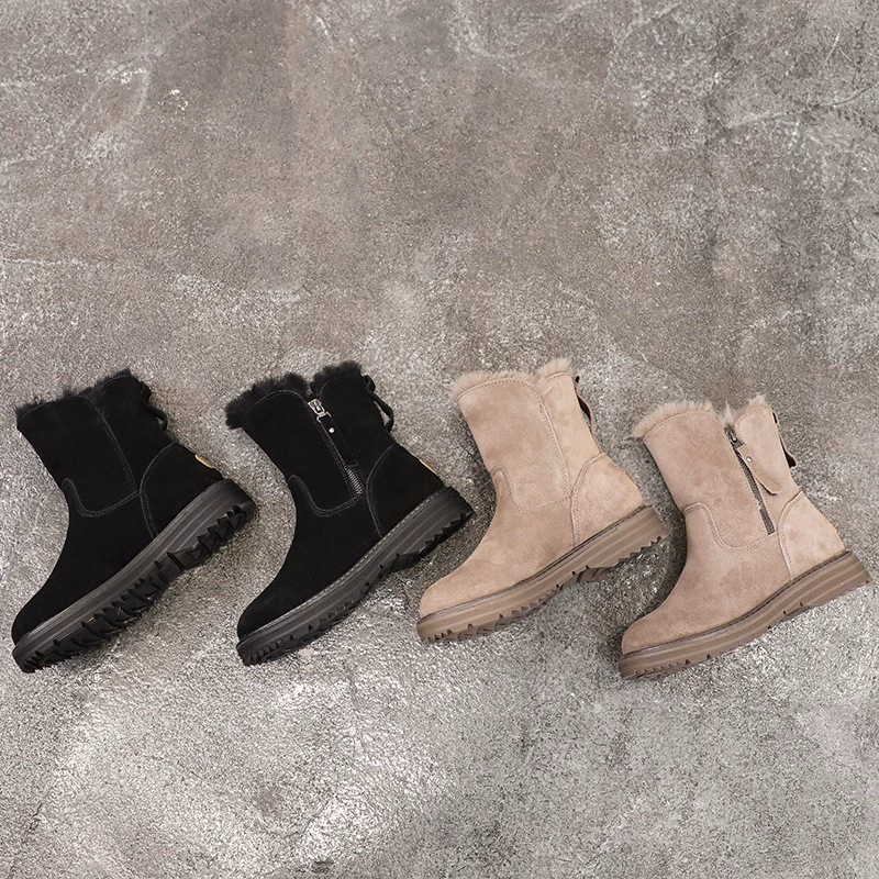 2021 осенние сапоги, зимние утолщенные теплые зимние сапоги, женские ботинки Martin в британском стиле, популярные во внешней торговле сапоги на плоской подошве