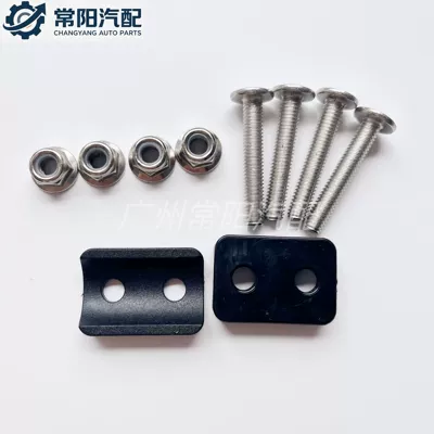frame hanging buckle, Motorcycle trunk - a-pair-of-flat-buckles