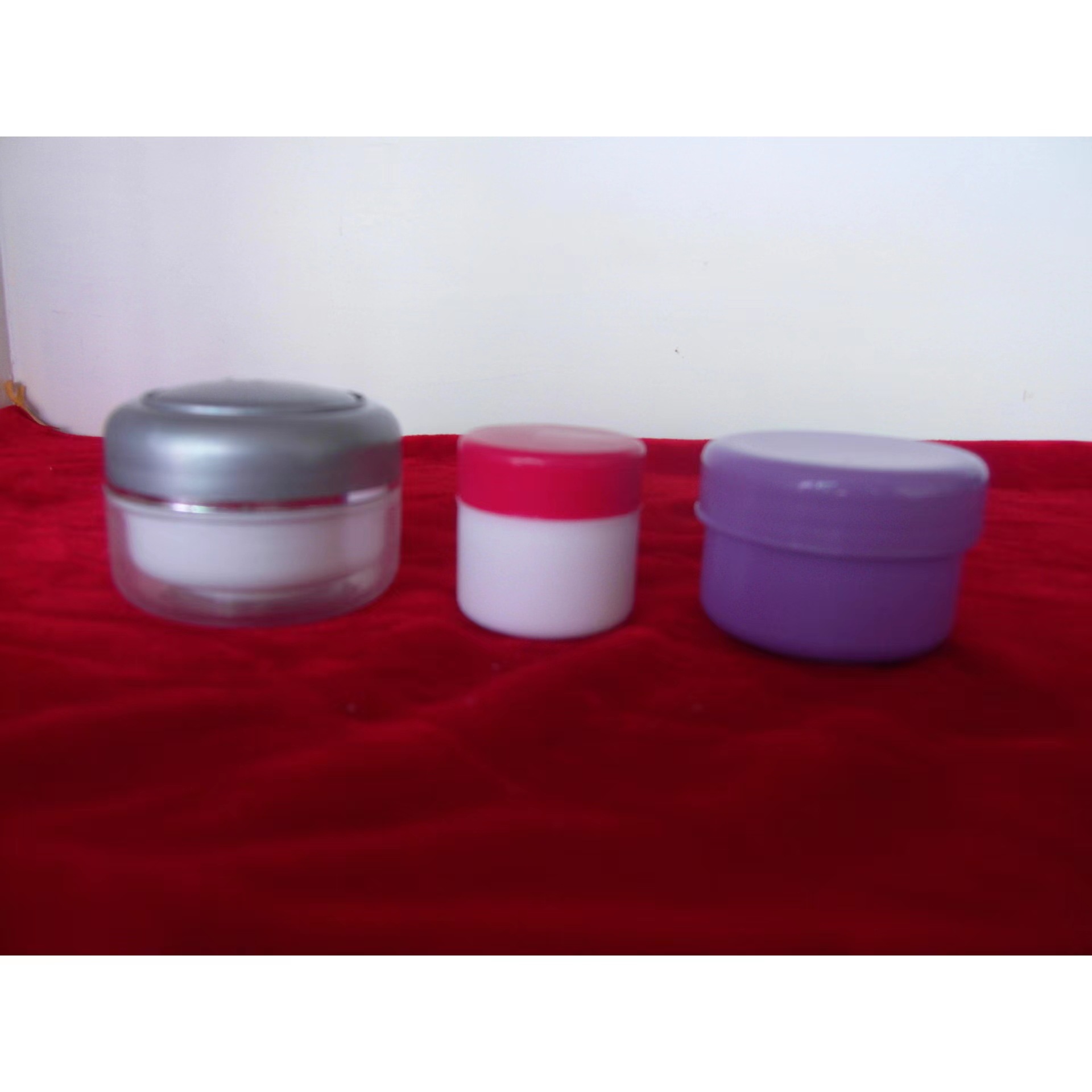 日化用品包装塑料瓶 塑料罐 25ML 塑料盂  膏状剂用广口化妆品瓶