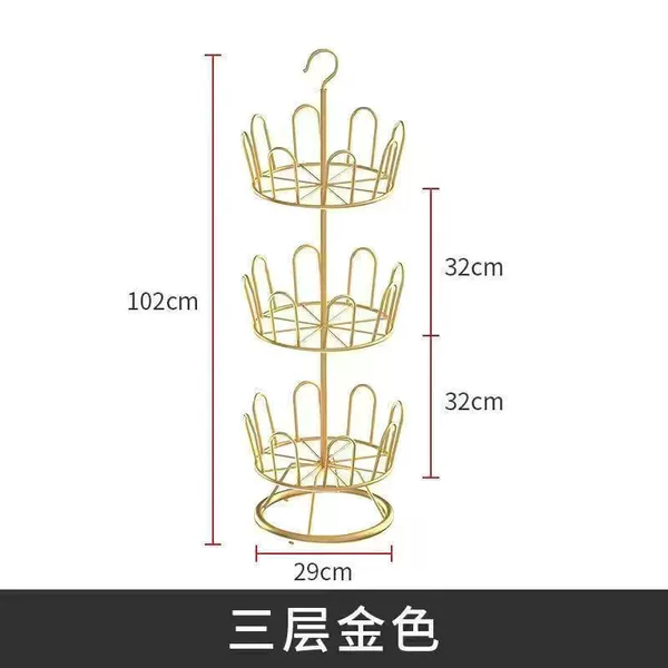 Three -layer flagship gold (put 24 shoes)
