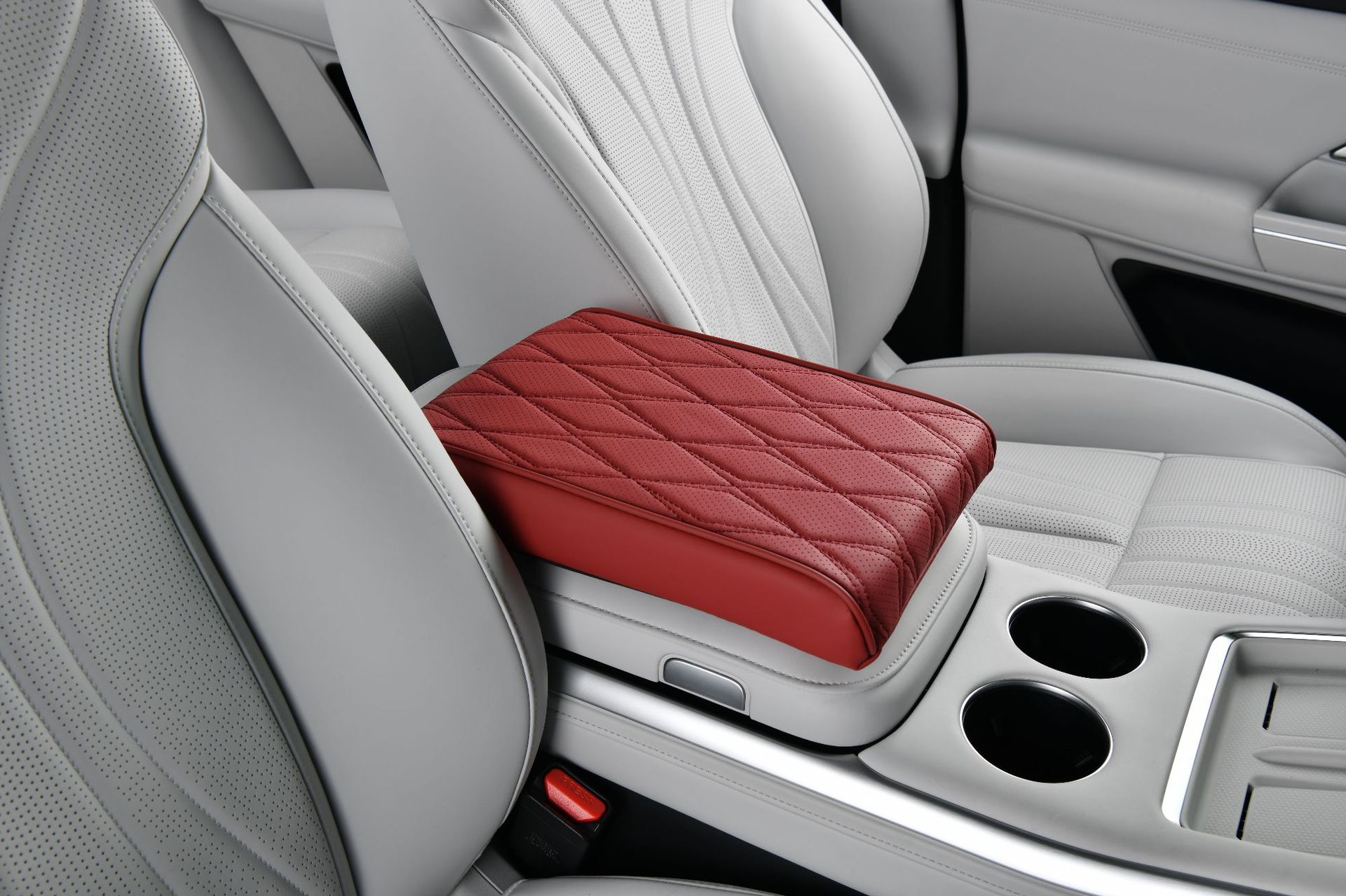 Car Armrest Box Pad Memory Foam Booster Pad Universal Armrest Pillow Central Armrest Box Cover Lengthened, Widened and Thickeneded