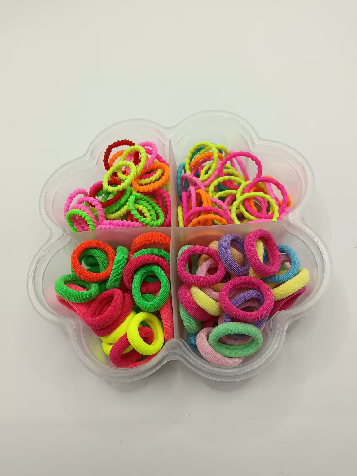 Venta directa de fábrica estilo explosivo anillo de toalla de color dulce princesa atar el cabello banda de goma alta elástico cuerda para el cabello accesorios para el cabello