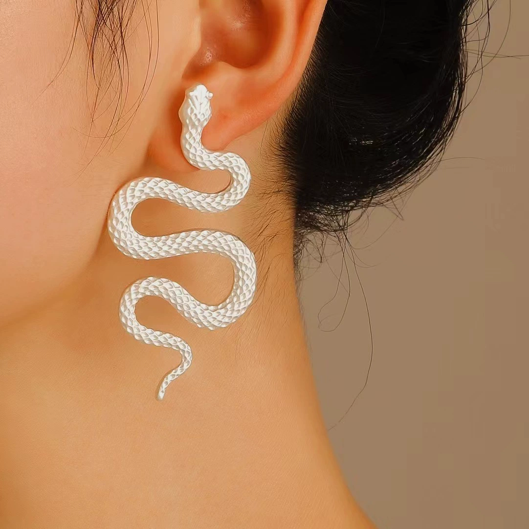 (Cross-border trading), accessory, earrings, European style, punk style