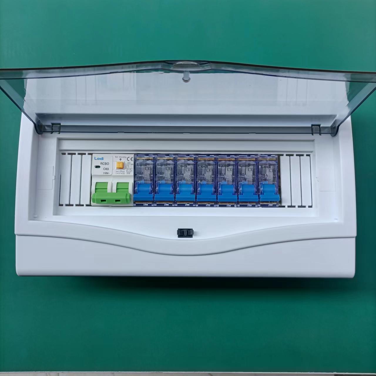 隆顶电气 美标暗装家用配电箱明装照明配电箱 出口明暗通用配电箱