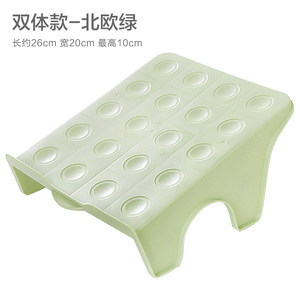 Estante de almacenamiento de zapatos de plástico de doble capa, estante de gabinete de zapatos de doble capa, gabinete de zapatos domésticos, estante de almacenamiento de zapatos multicapa, zapatillas