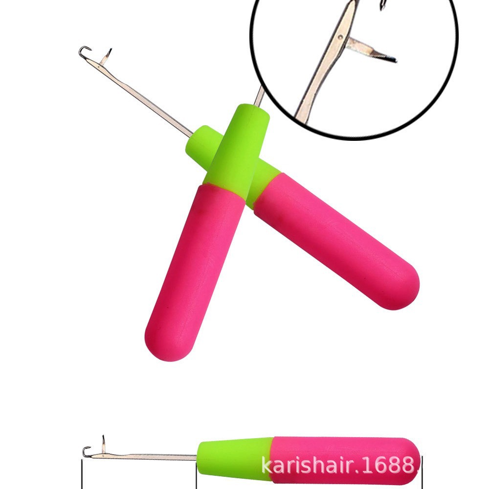 Ganchillo sucio trenza de ganchillo cabello trenzado de ganchillo artefacto aguja de ganchillo