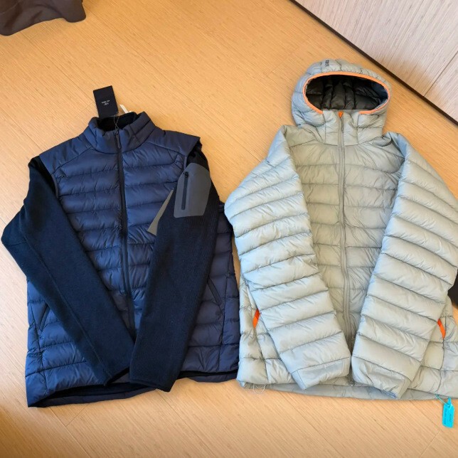 Taizhou Niaojia Ribs down Jacket 90 White Duck down Cerium Hooded Jacket for Men and Women Same Style Winter Windproof and Warm