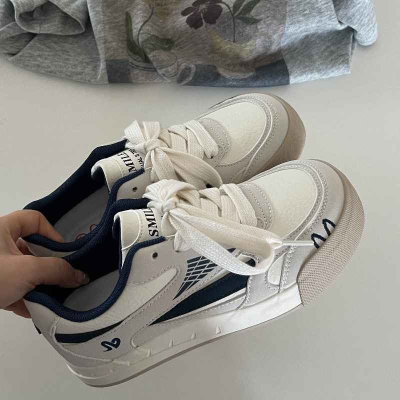 Baer zapatos de pan para mujeres otoño de 2025 nuevo nicho universitaria zapatos de skate para mujeres coreanas zapatos de mujer clásicos