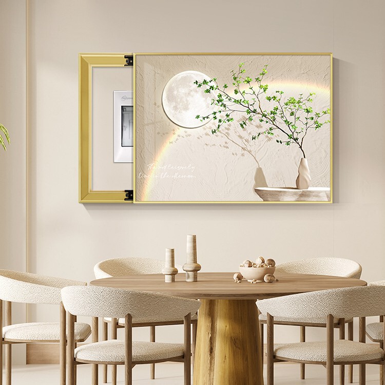 No Punching Meter Box Decorative Painting Modern Simple Switch Box Shielding Box Mural Living Room Power Switch Box Hanging Painting No Punching Meter Box Decorative Painting Modern Simple Switch Box Shielding Box Mural Living Room Power Switch Box Hanging Painting