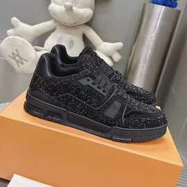 蒲田2024高版本烫钻驴家鞋文化系带时装走秀时尚板鞋休闲运动鞋