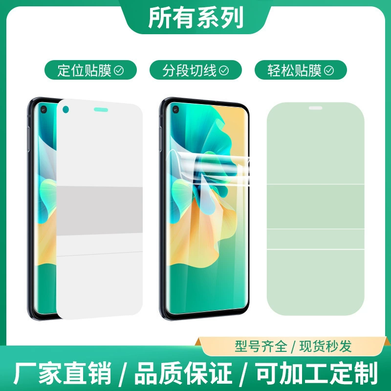 TPU защитная пленка для планшета/смартфона, гидравлическая режущая машина — расходный материал: высокоразрешающая анти‑синяя матовая приватная пленка