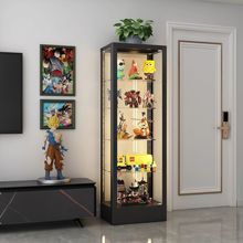 手办柜乐高展示柜家用陈列柜防尘玻璃柜透明模型玩具展示架酒柜