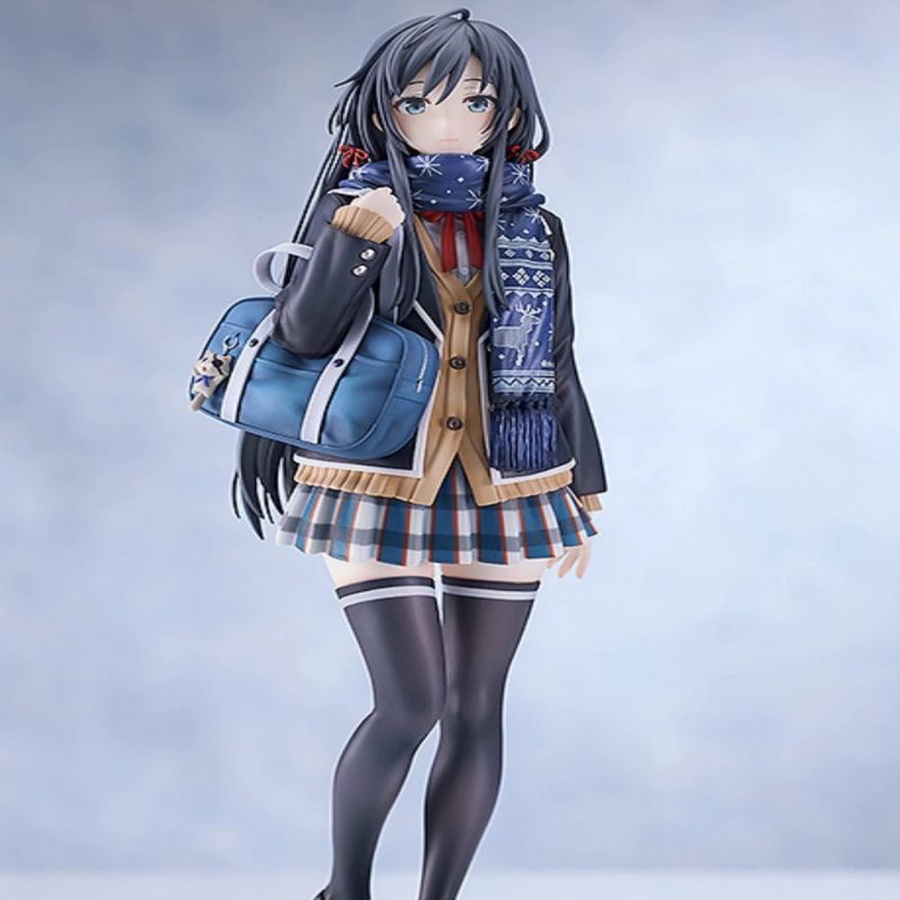 青春恋爱物语 雪之下雪乃 冬装校服 制服站姿 模型摆件 盒装手办