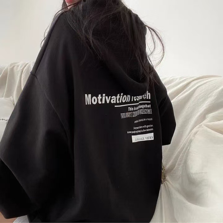 秋冬韩版复古慵懒加绒加厚连帽卫衣女新款宽松百搭学生休闲上衣潮|undefined