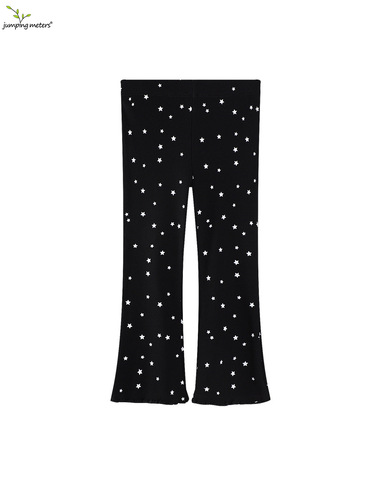 Spring and Autumn European and American Cross-border Children's Clothing Factory Girls Fashion Wide Leg Leggings European and American Children's Clothing Leggings Wholesale
