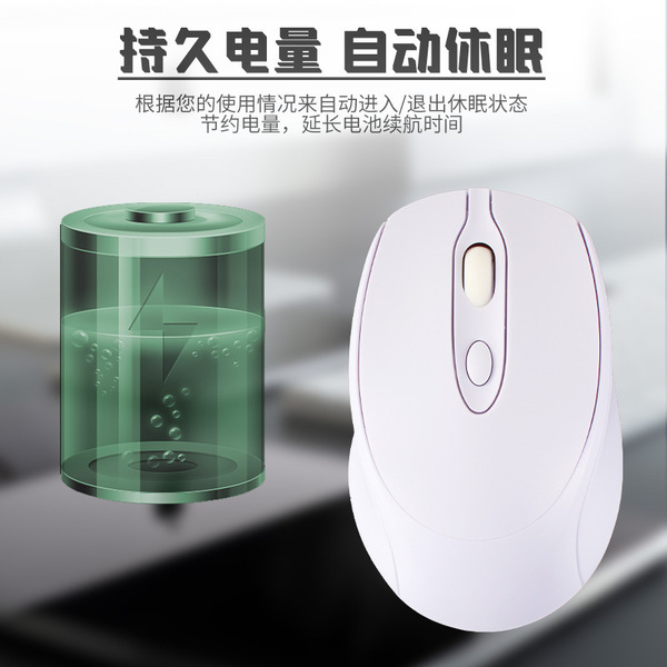 Mute wireless mouse