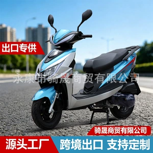 Cross-border export of Warwolf third-generation 50cc fuel-powered scooters, two-seater scooters, and skateboard motorcycles wholesale
