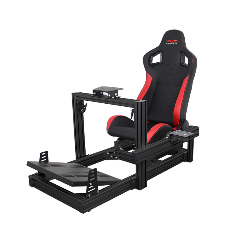 赛车游戏方向盘模拟器4080工业铝型材座椅支架直驱M10T300rsG29