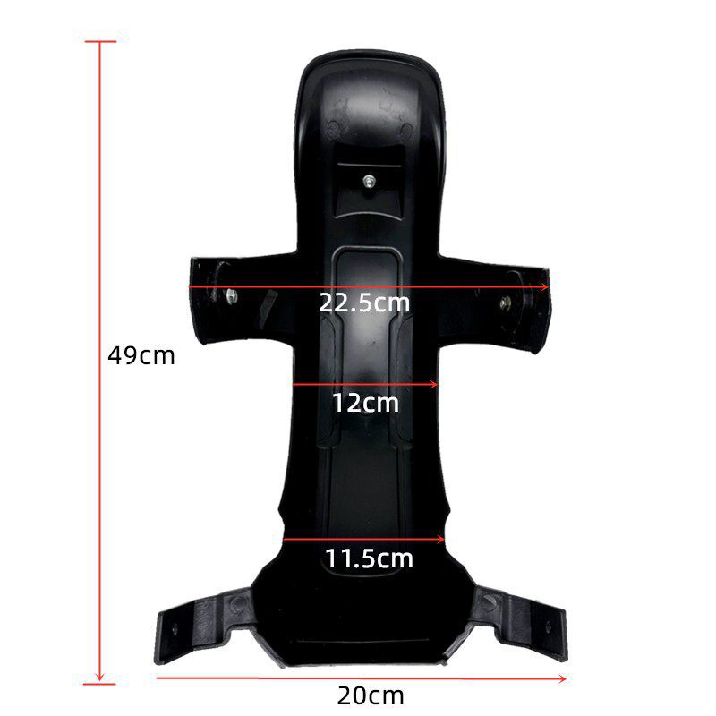 Electric Vehicle Rear Fender, New National Standard Electric Vehicle Rear Wheel Mudguard, F6 Water Shield, Universal Accessories Collection