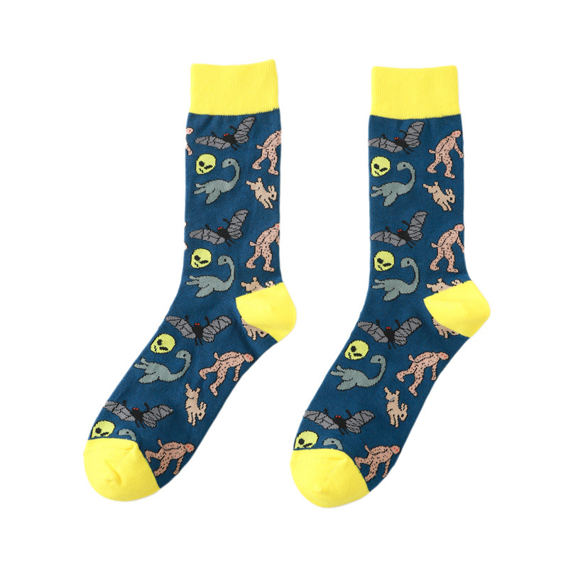 65g Weight Socks Classification Socks Lingerie Type Cotton (more than 50%) Fabric Type A Pair Quantity Casual, Daily Occasion Animal, Color Block Pattern All Seasons Season Unisex Gender Casual, Cartoon Style Style A Pair Casual Cartoon Style Unisex Animal Color Block Cotton (more Than 50%) Crew Socks 15