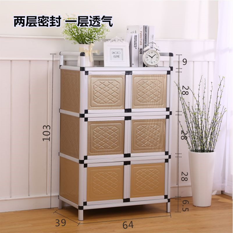 Fábrica de venta directa gabinete de platos gabinete de cocina doméstico simple gabinete armario de almacenamiento gabinete multifuncional