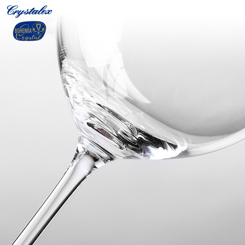 Lexus importación checa de cristal sin plomo tazas de vino personalizadas de lujo ligero tazas de vino al por mayor tazas de vino