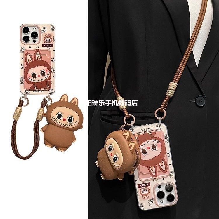 17Air Fun Cartoon Labu Bag Suitable for Apple Promax Phone Case iPhone New Model//