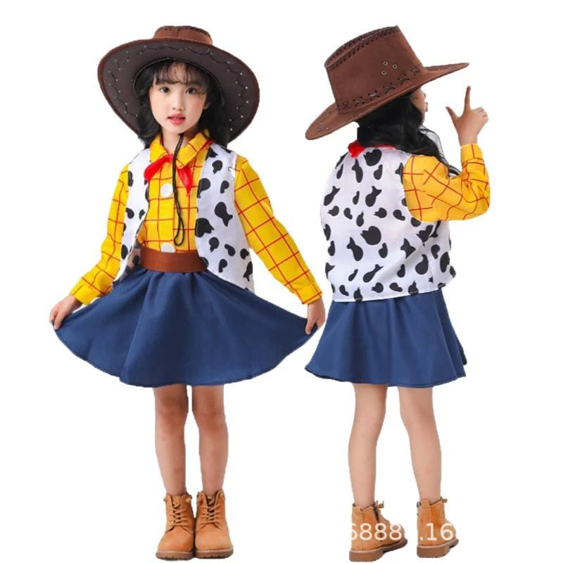 202 миллиона Halloween одежда американский фильм Toy Story Худи Вуди Куиджи Джесси stage одежда