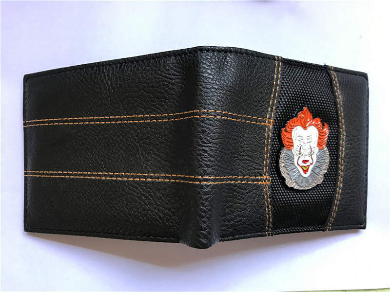 Estudiante de los hombres y las mujeres corto de metal monedero titular de la tarjeta