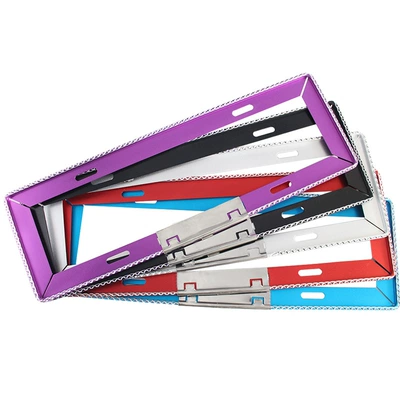 plate frame protection frame Net red License plate holder/license plate holder