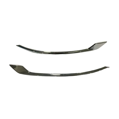 Tank Cover, Front Grille, Door Trim, Other Automotive Exterior Supplies - abs-electroplating-rear-fog-lamp-eyebrow
