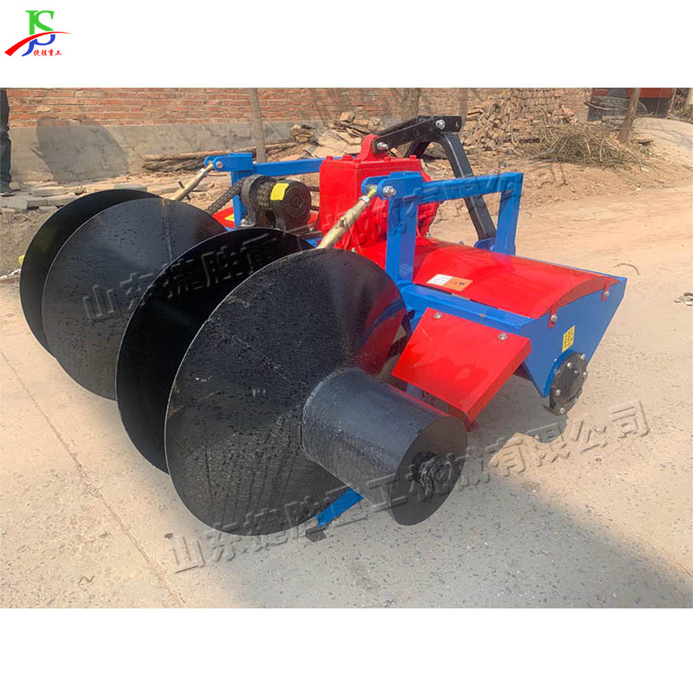 Máquina de zanja de fresa y cresta de tres puntos de suspensión de tierra de cultivo zanja de cebolla jengibre fertilizante máquina de gestión pastoral