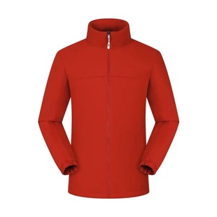 Men's and Women's Autumn and Winter Integrated fleece-lined Outdoor Windproof Waterproof Sports Leisure Mountaineering Suit