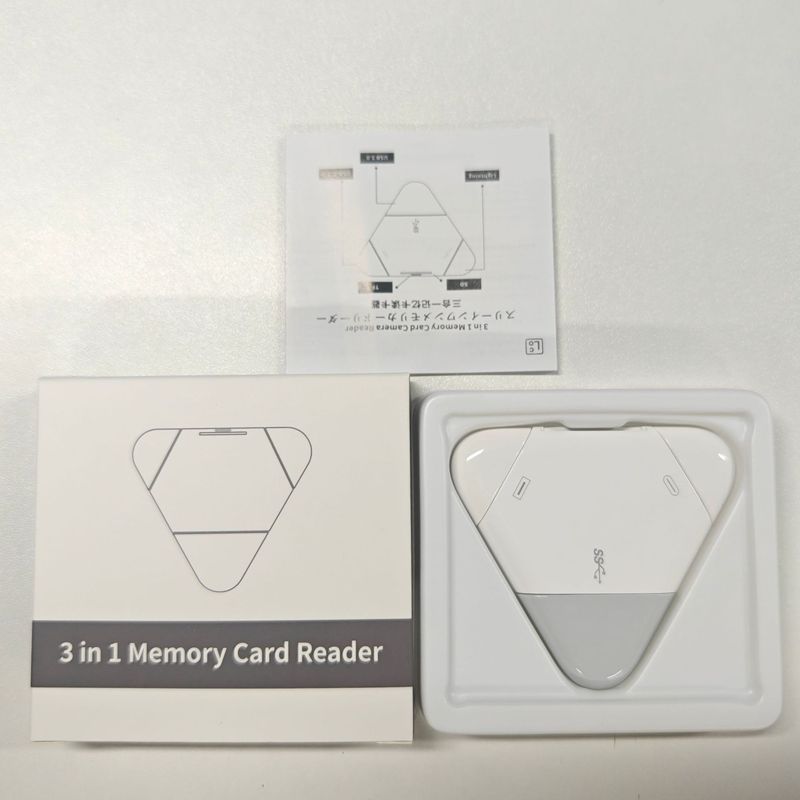万能三合一磁吸读卡器适用苹果手机/Type-C/USB电脑安卓平板SD/TF|undefined