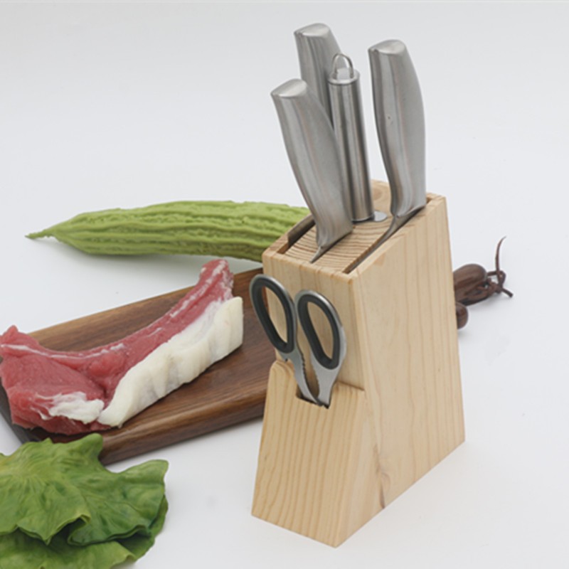 Cuchillo de cocina de 6 piezas de acero conjunto de cuchillo de hueso cuchillo de corte de acero conjunto de cuchillo de cocina doméstico conjunto de cuchillo de regalo corporativo