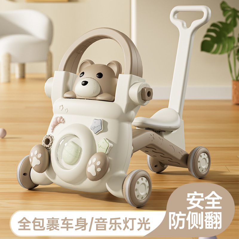 Baby Walker, Anti-O-Leg, Anti-Rollover Baby Stroller, Four-In-One Learning to Walk, Walking Toy Stroller