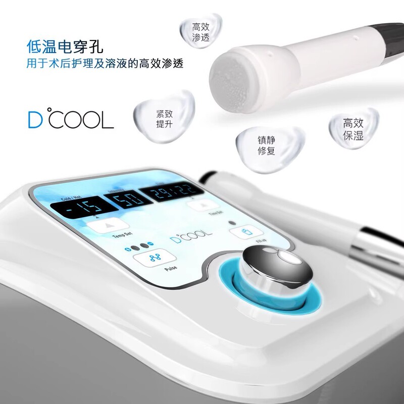 Dcool冷熱導入器美容院氷ハンマー冷敷器顔イオン収縮毛穴氷導氷敷|undefined