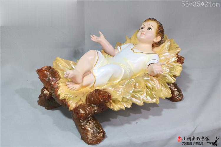 Cross-border 50cm Navidad pesebre adornos estatuas de la iglesia de la casa decoración de la figura principal sala de estar