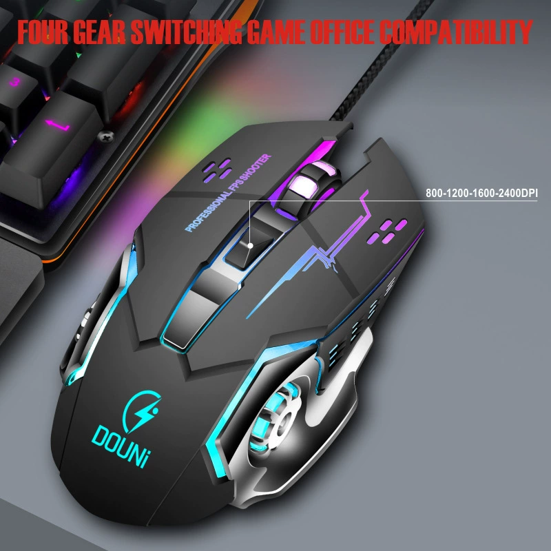 斗尼 Mechanical keyboard, mouse, gaming removable set for office