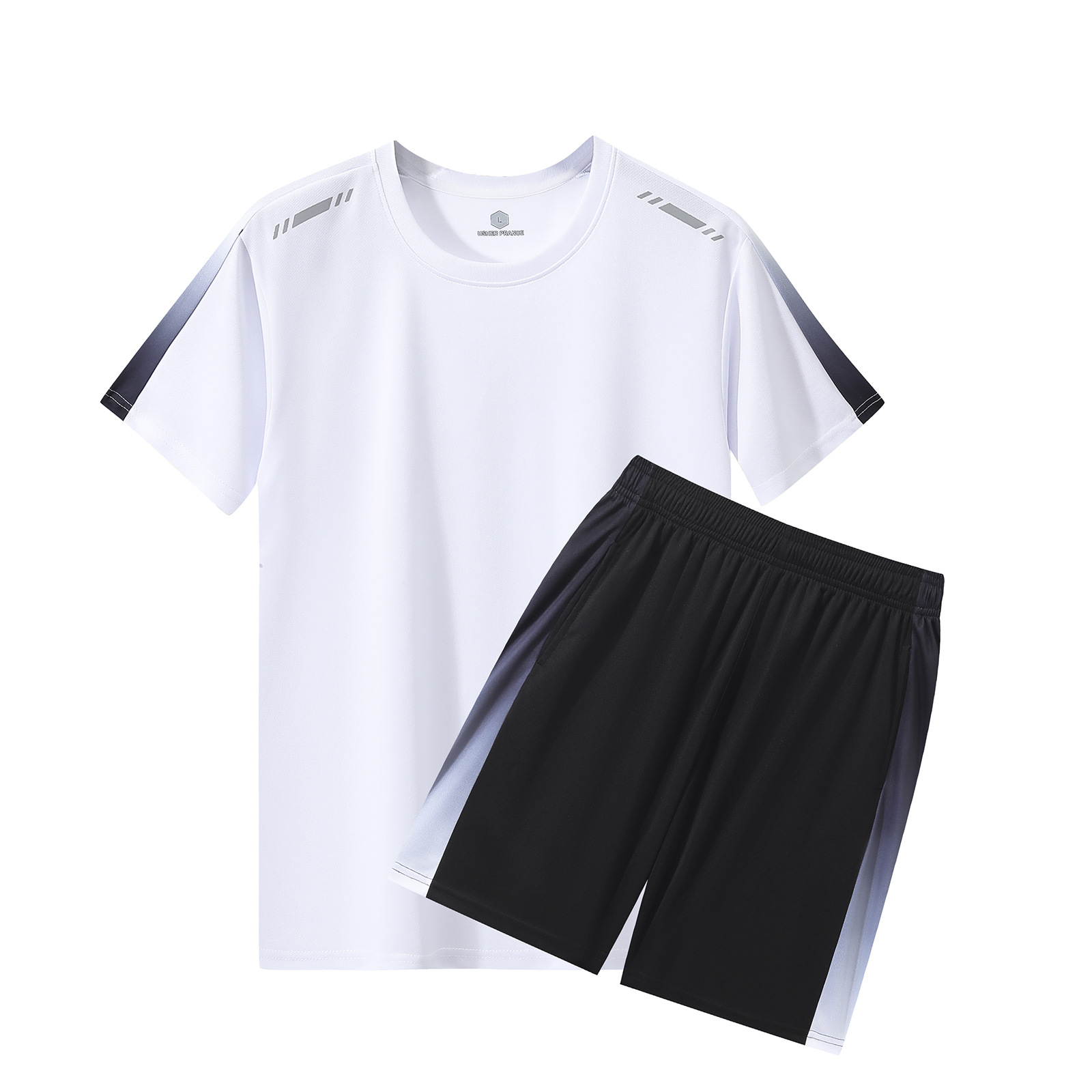 Venta directa de fábrica verano nuevo estilo de manga corta para hombres y mujeres ropa deportiva para correr, camiseta de fitness, ropa de entrenamiento de secado rápido transpirable