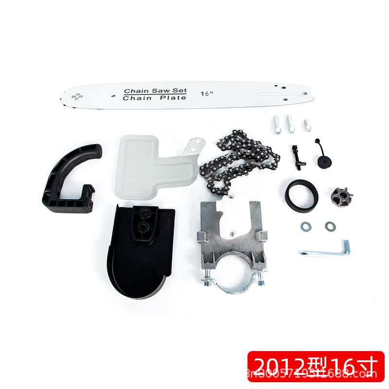 Molinillo de ángulo directo de fábrica modificado sierra de cadena eléctrica registro hogar pequeño corte de mano multifuncional modificado sierra de cadena