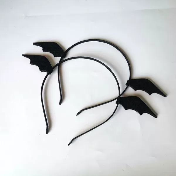 A headband with wings