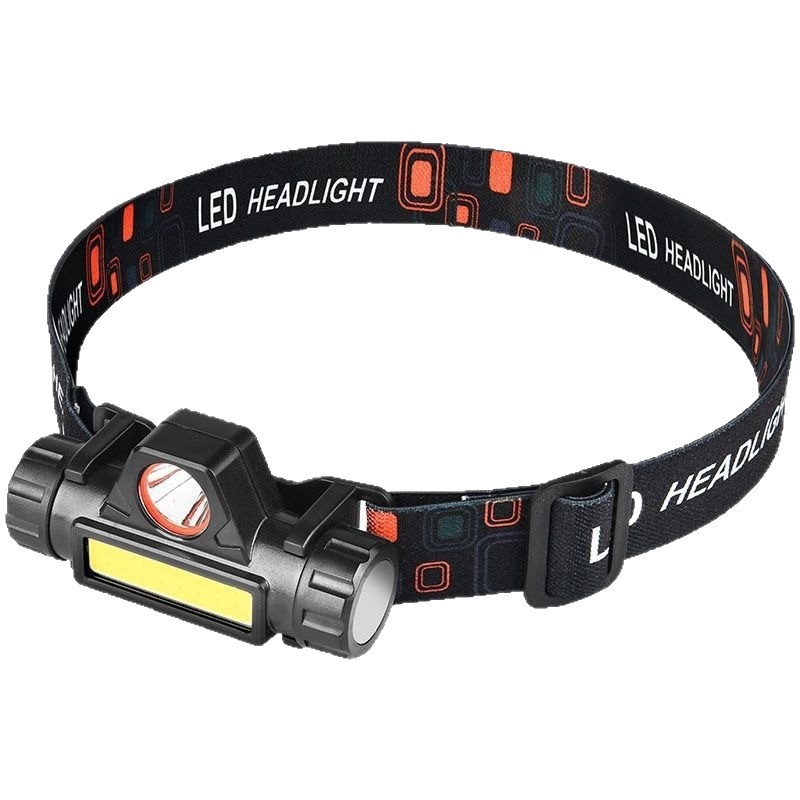 Transfronterizos LED luz de cabeza de larga duración litio eléctrico luz de pesca super brillante campo cabeza de carga de gran capacidad lámpara de mina image 6