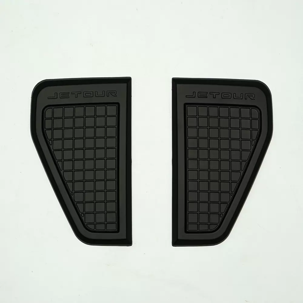 捷途旅行者山海T2叶子板装饰盖改装车身车门外观黑化套件装饰贴盖