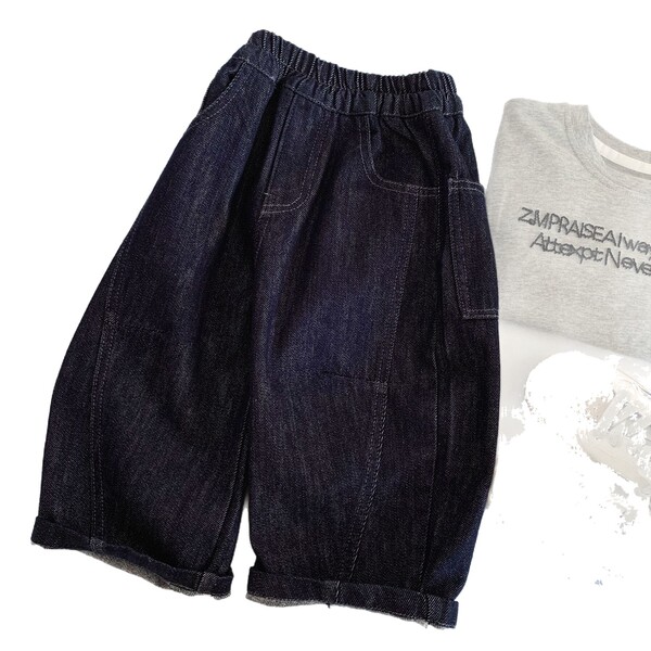 Children's autumn jeans