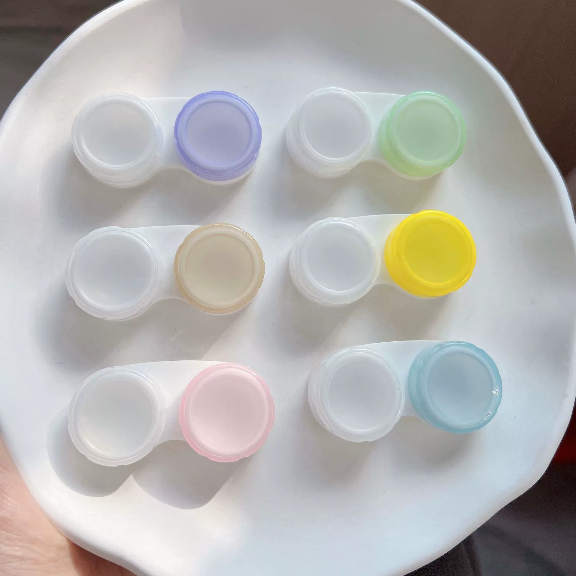 Контактные линзы двойная коробка без утечек