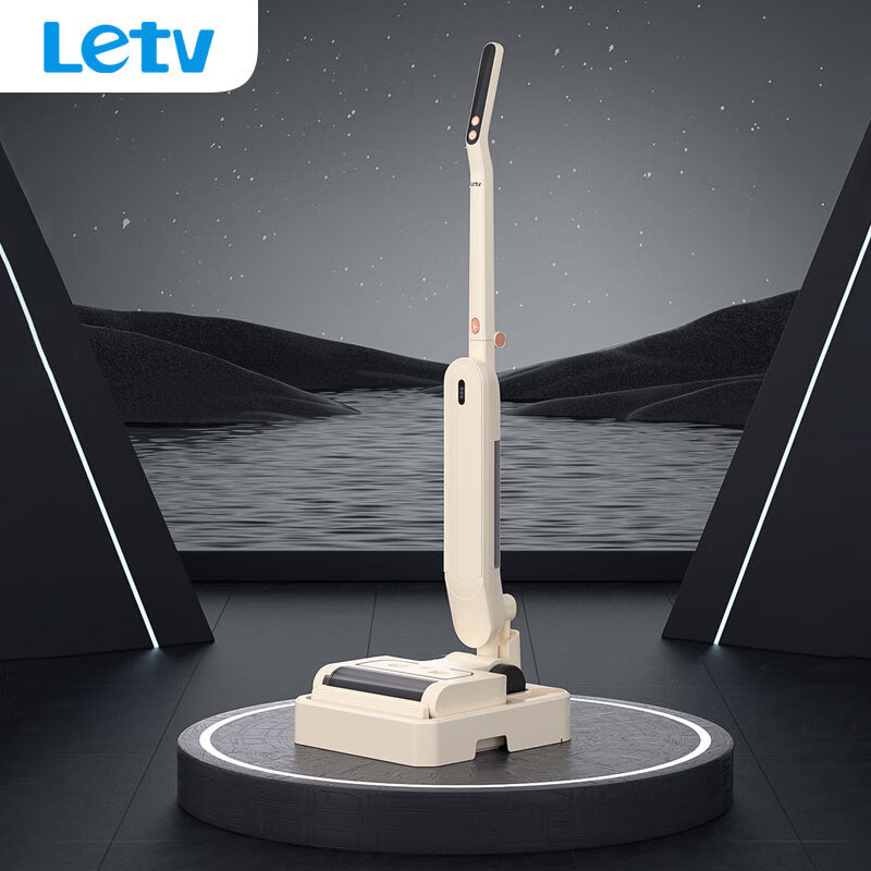 乐视无线智能洗地机X717家用全自动扫地机吸尘器拖地机一体 机