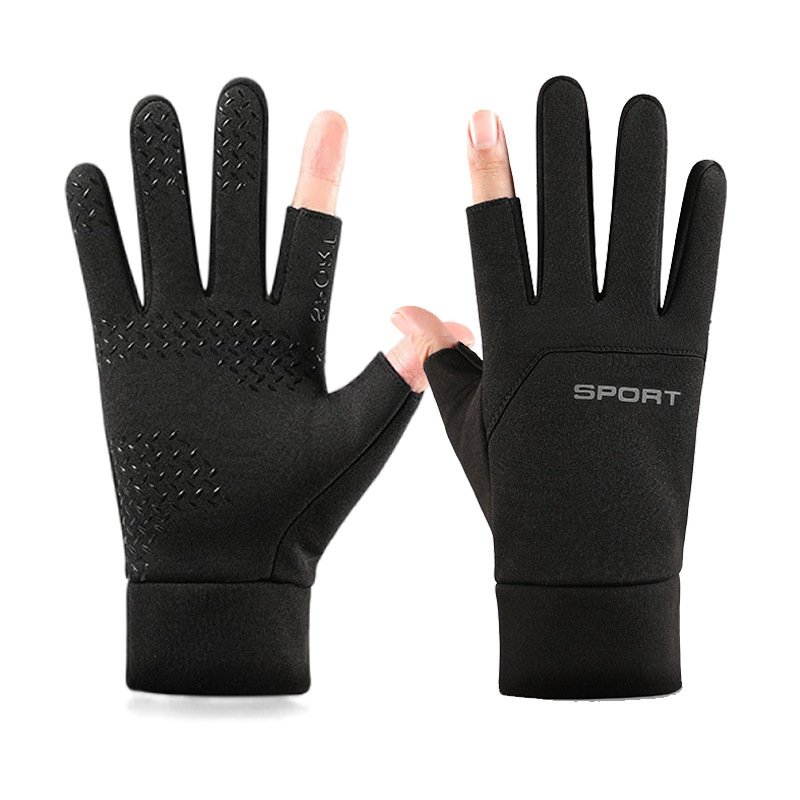 Spot wholesale non-slip warm gloves winter cold-proof antifreeze thickened gloves outdoor sports riding touch screen gloves